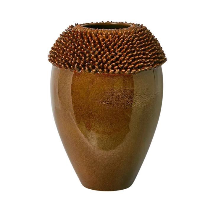 Keir Vase Tall Mustard