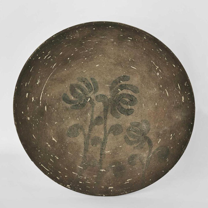 Mae Terracotta Brown Plate Large