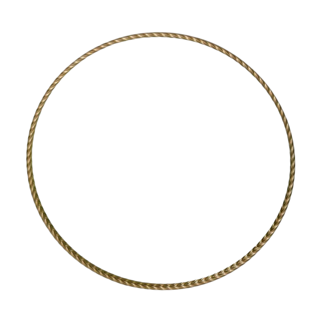 Palais Round Mirror Large Gold