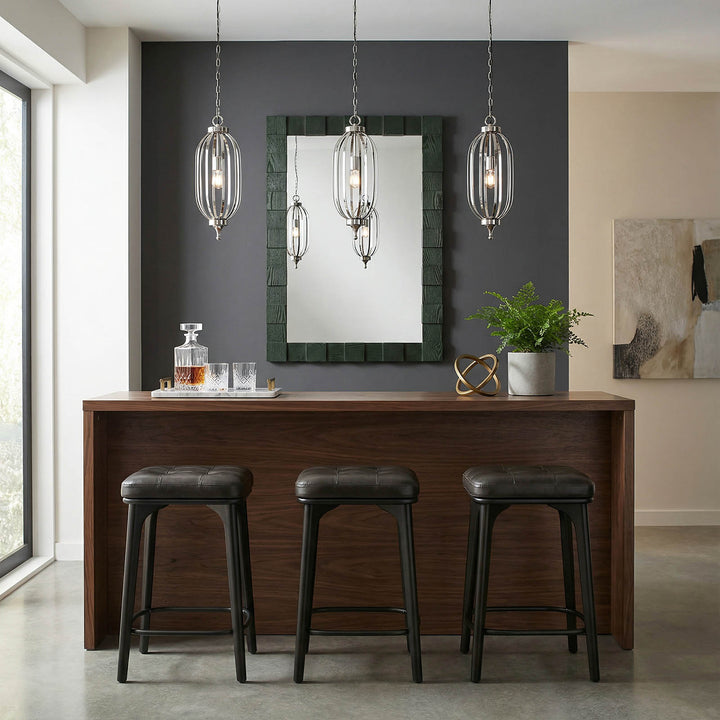 Monument Wall Mirror Black