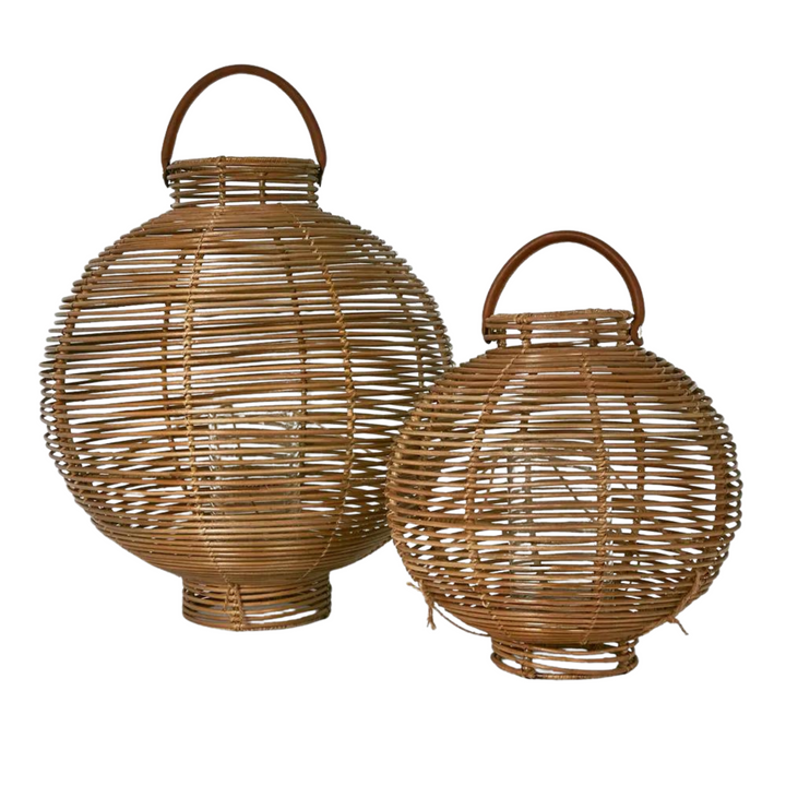 Eva Rattan Lantern Small