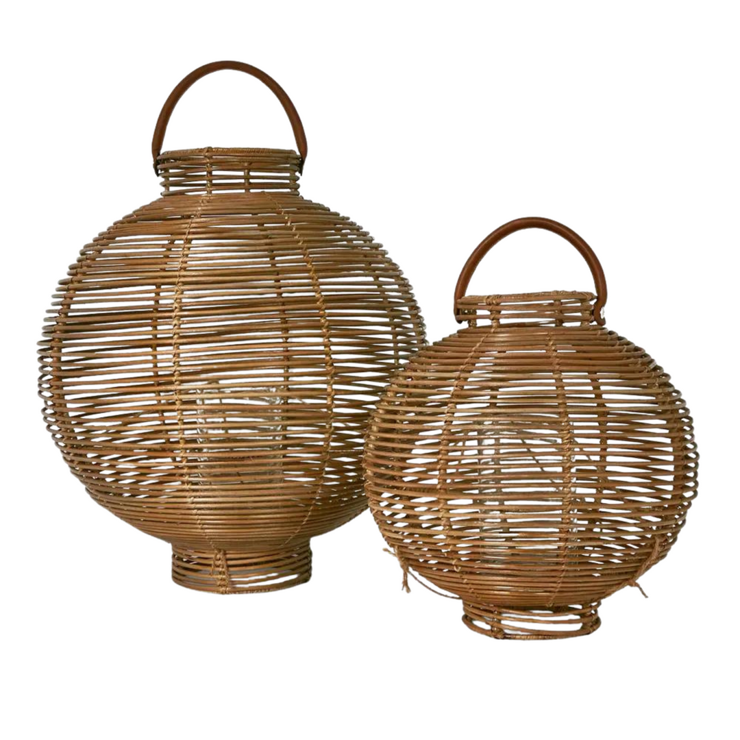 Eva Rattan Lantern Large