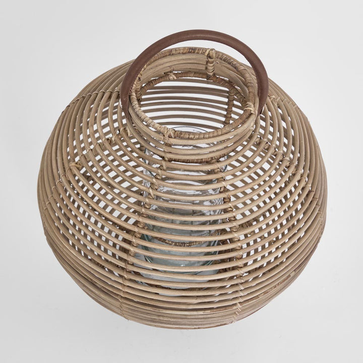 Eva Rattan Lantern Small