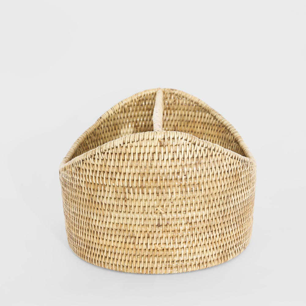 Paume Rattan Magazine Holder Natural