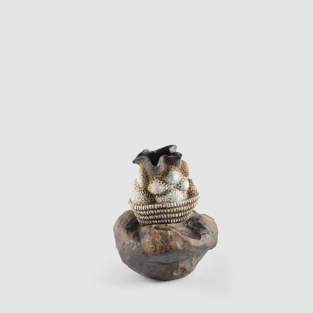 Moss Ceramic Small Vase