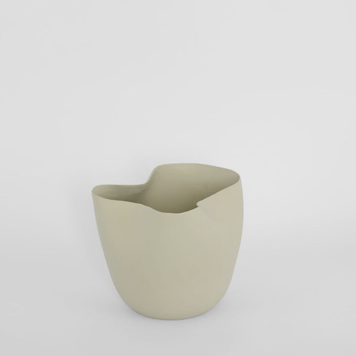 Luna Short Vase Warm Stone