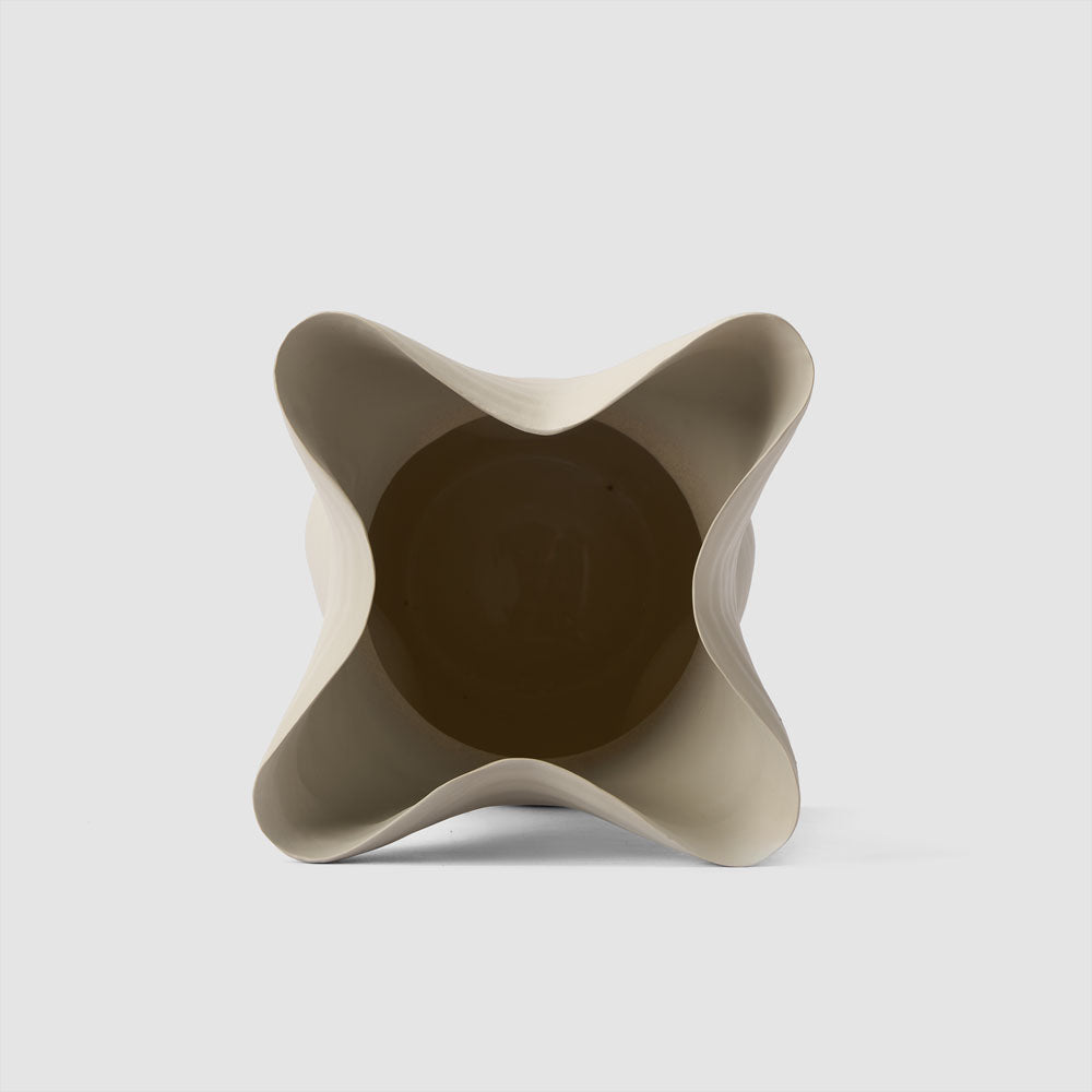 Luna Tall Vase Warm Stone