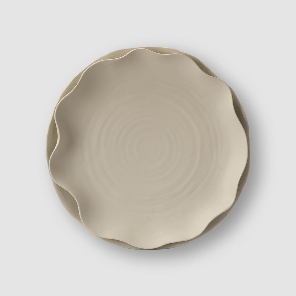Luna Platter Warm Stone