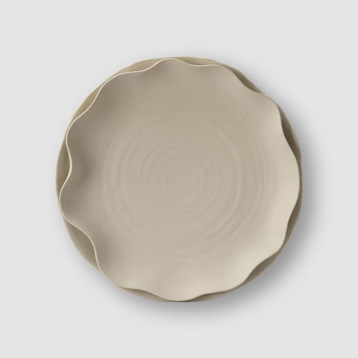 Luna Platter Warm Stone