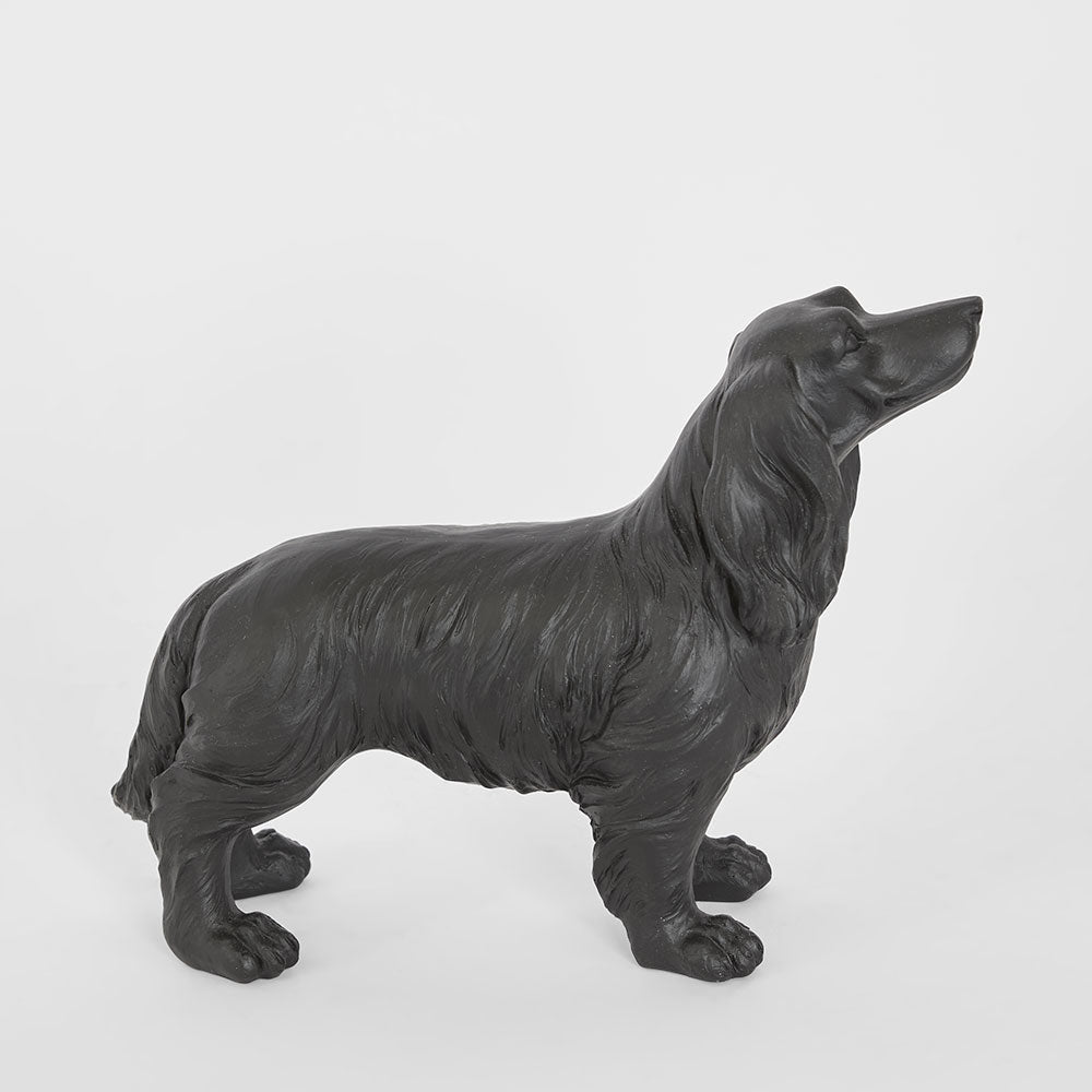 Coco Dachshund  Sculpture Black