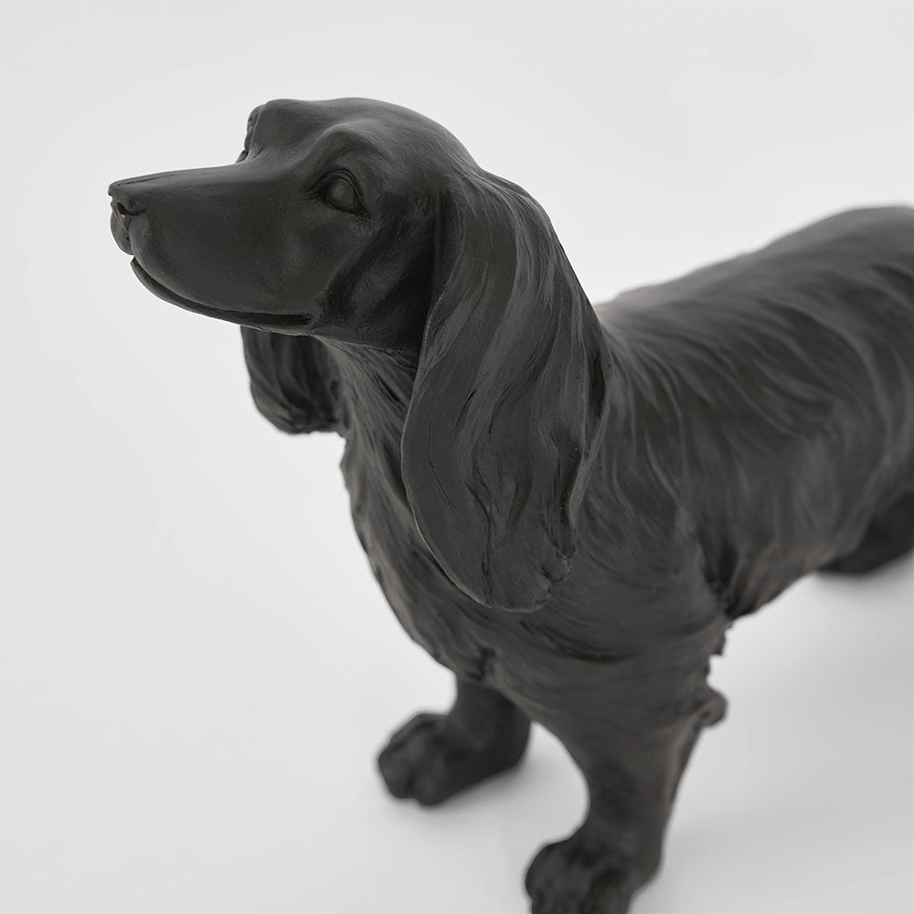 Coco Dachshunds  Sculpture Black