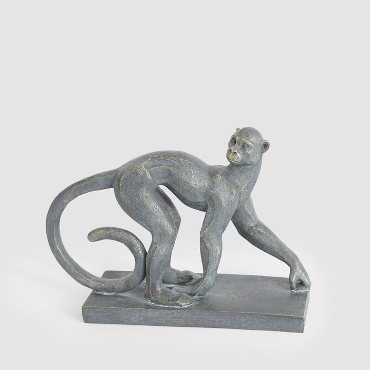 Caesar  Monkey Sculpture Black