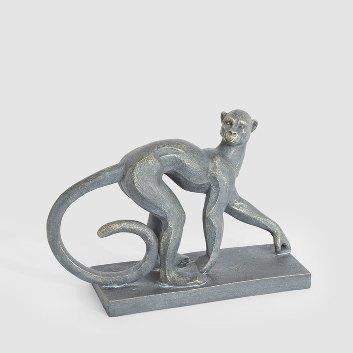 Caesar  Monkey Sculpture Black