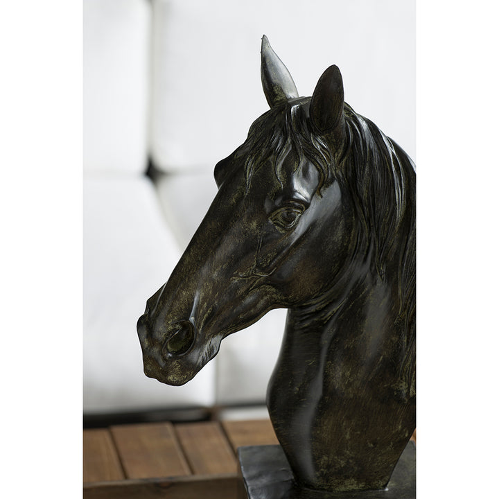 Gigi Black Horse Statue