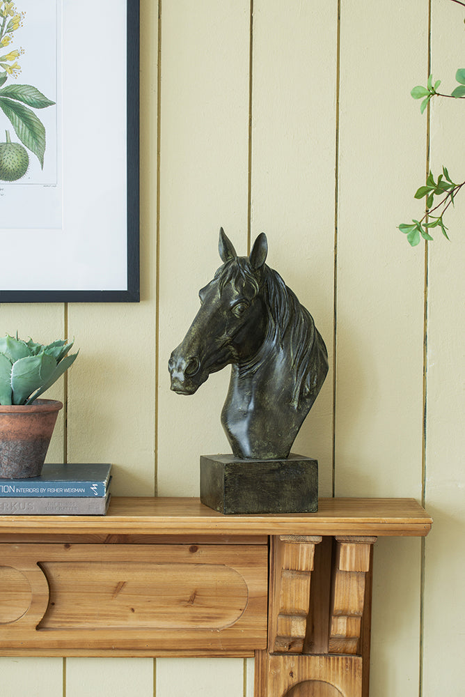 Gigi Black Horse Statue