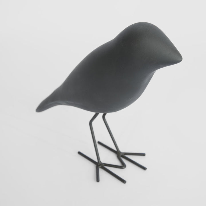 Starling Velvet Stone Bird Black