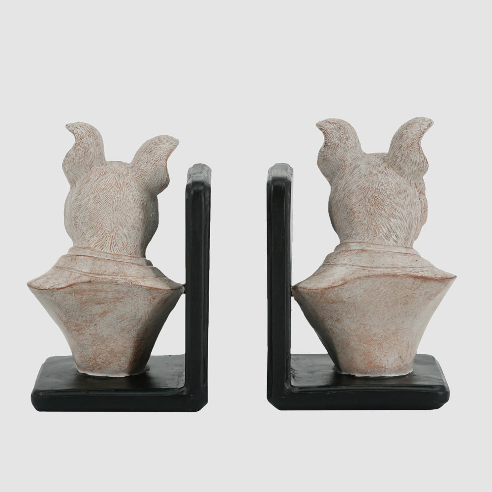 Hamish Bulldog Bookends Set of 2