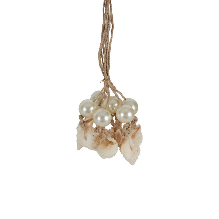 Salt Shell Short Garland On Jute String
