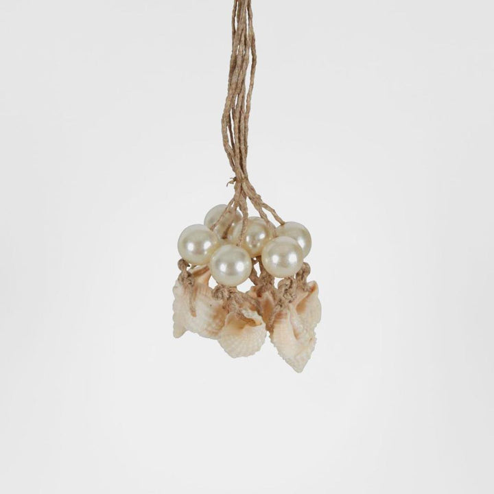 Salt Shell Short Garland On Jute String