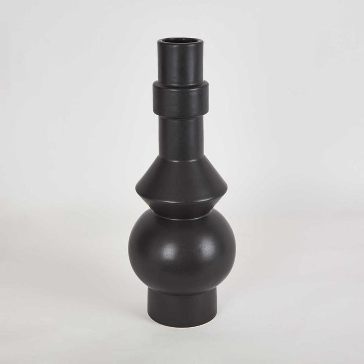 Jackson Ceramic Vase Black
