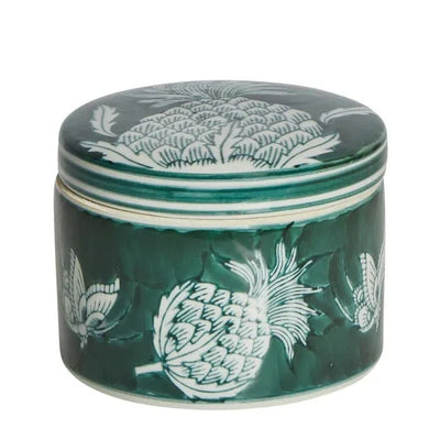Thistle Porcelain Jar Small