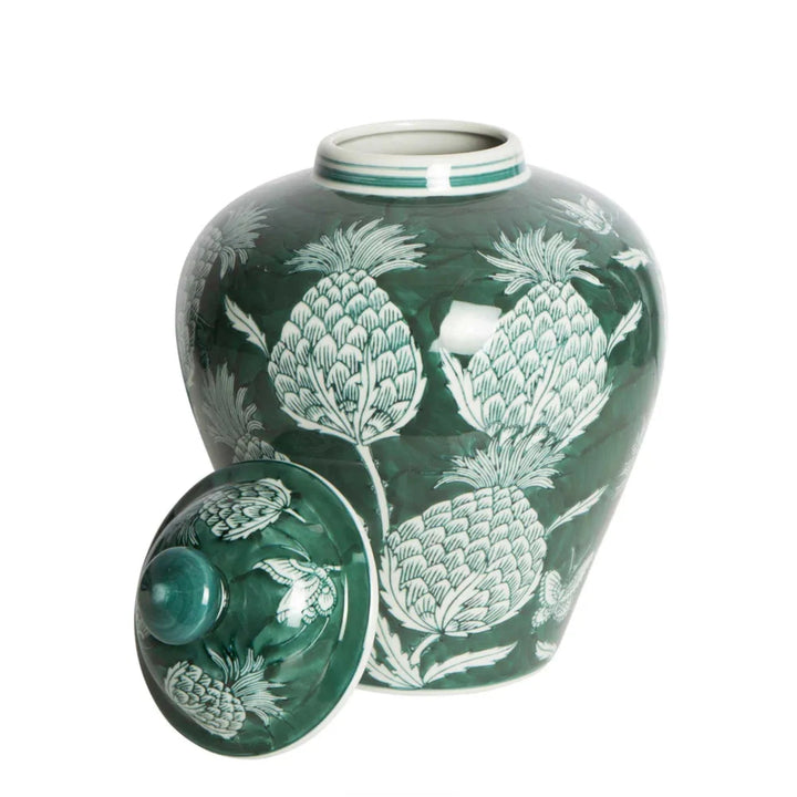 Thistle Porcelain Ginger Jar Small