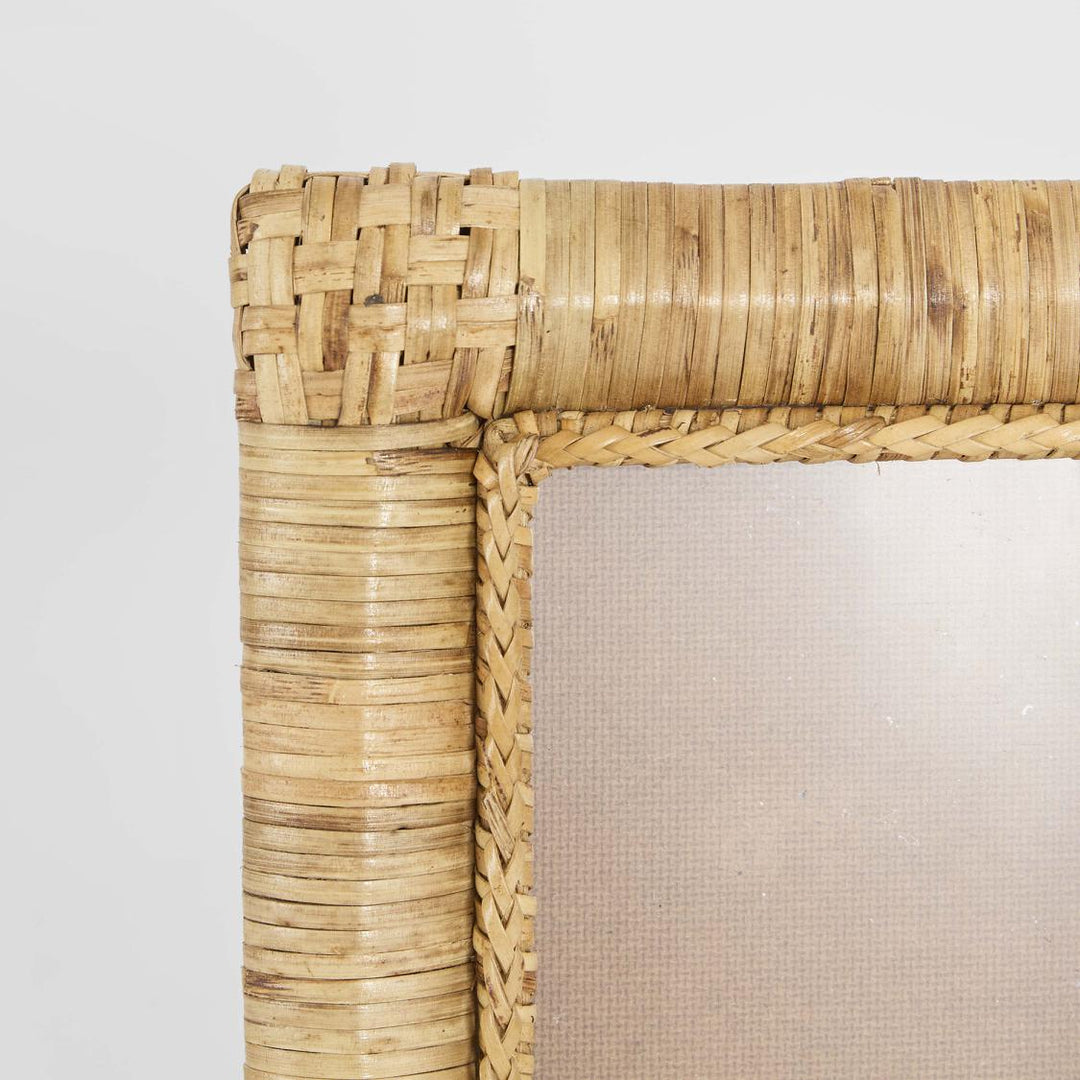 Wisp 4 x 6" Rattan Photo Frame Natural