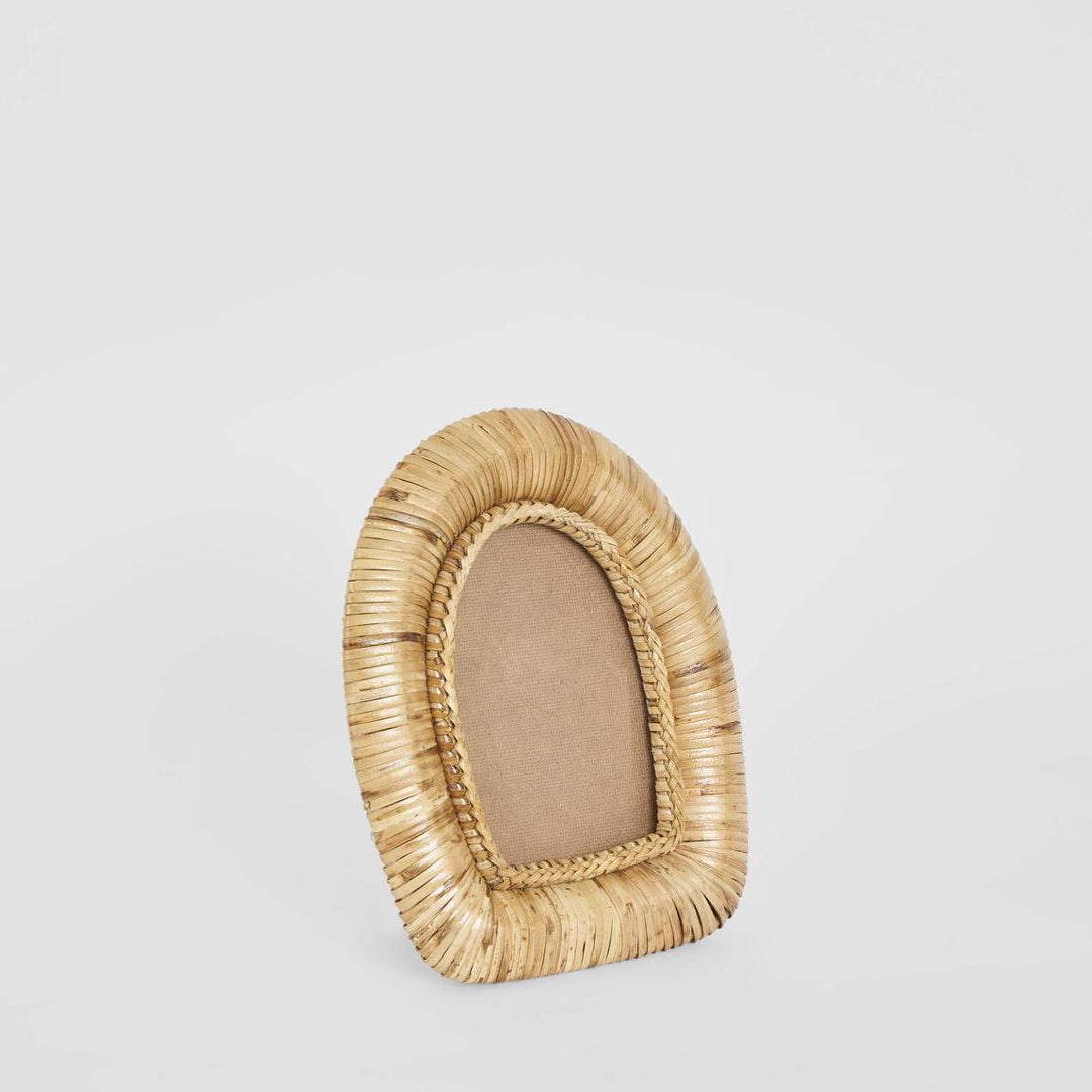 Casa 4 x 6" Rattan Photo Frame Natural