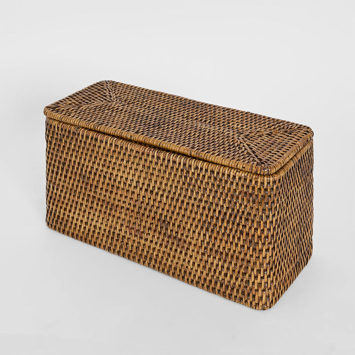 Valley Rattan Tray with a Lid