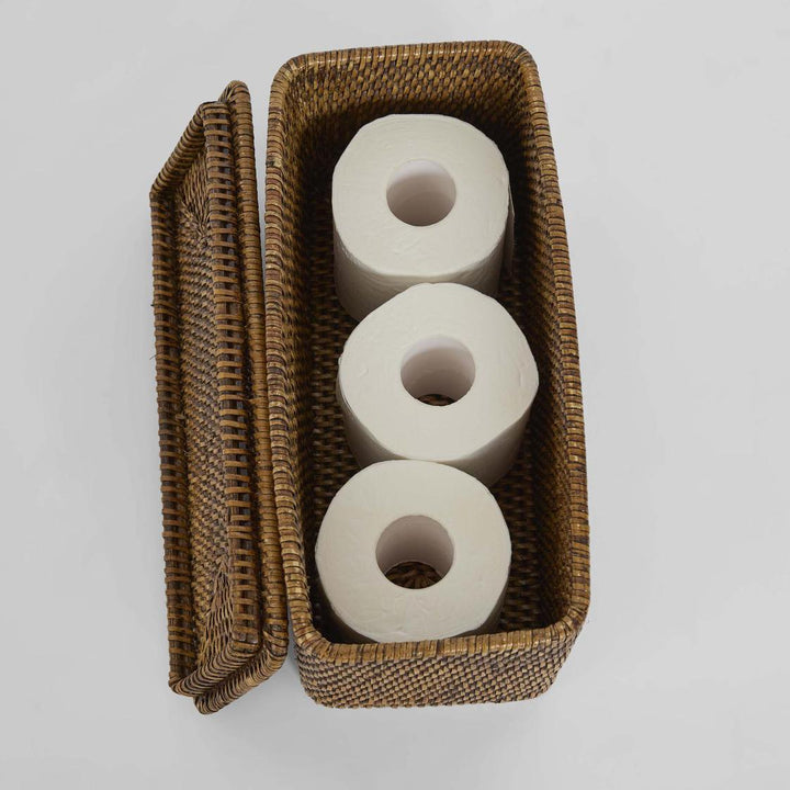 Valley Rattan Tray with a Lid