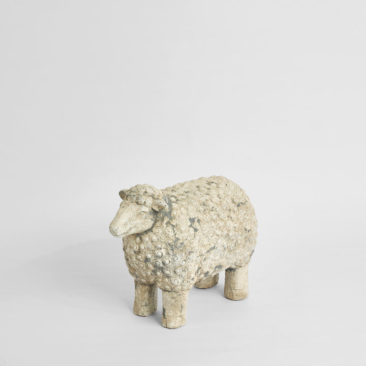 Shaun Sheep Sculpture Small Cream