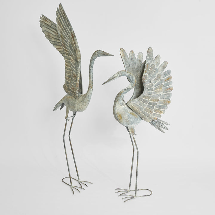 Crane Statue Large