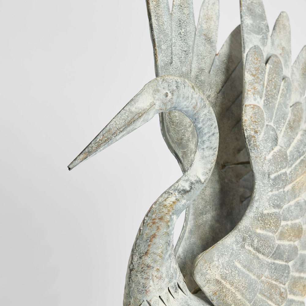 Crane Statue Small