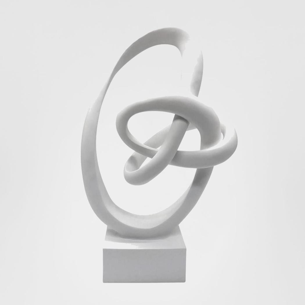 Sana Abstract Sculpture White