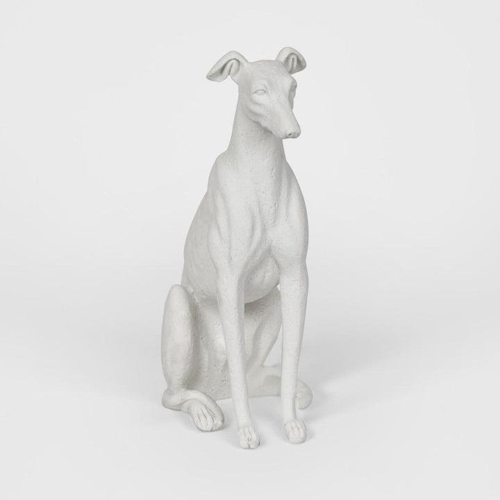 Finn Dog Sculpture White