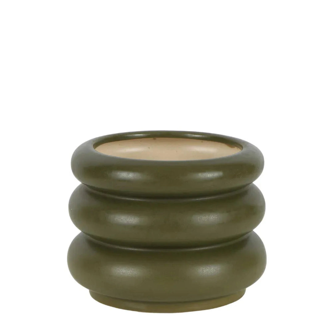 Mia Ceramic Pot Small Green