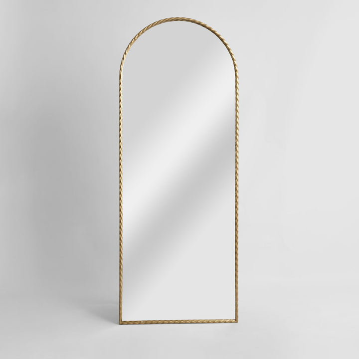 Palais Arched Mirror Gold