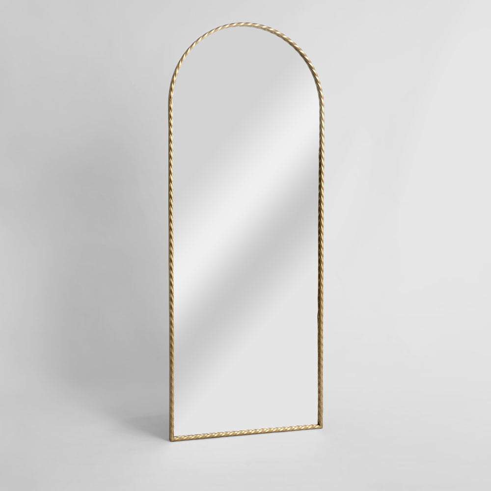 Palais Arched Mirror Gold