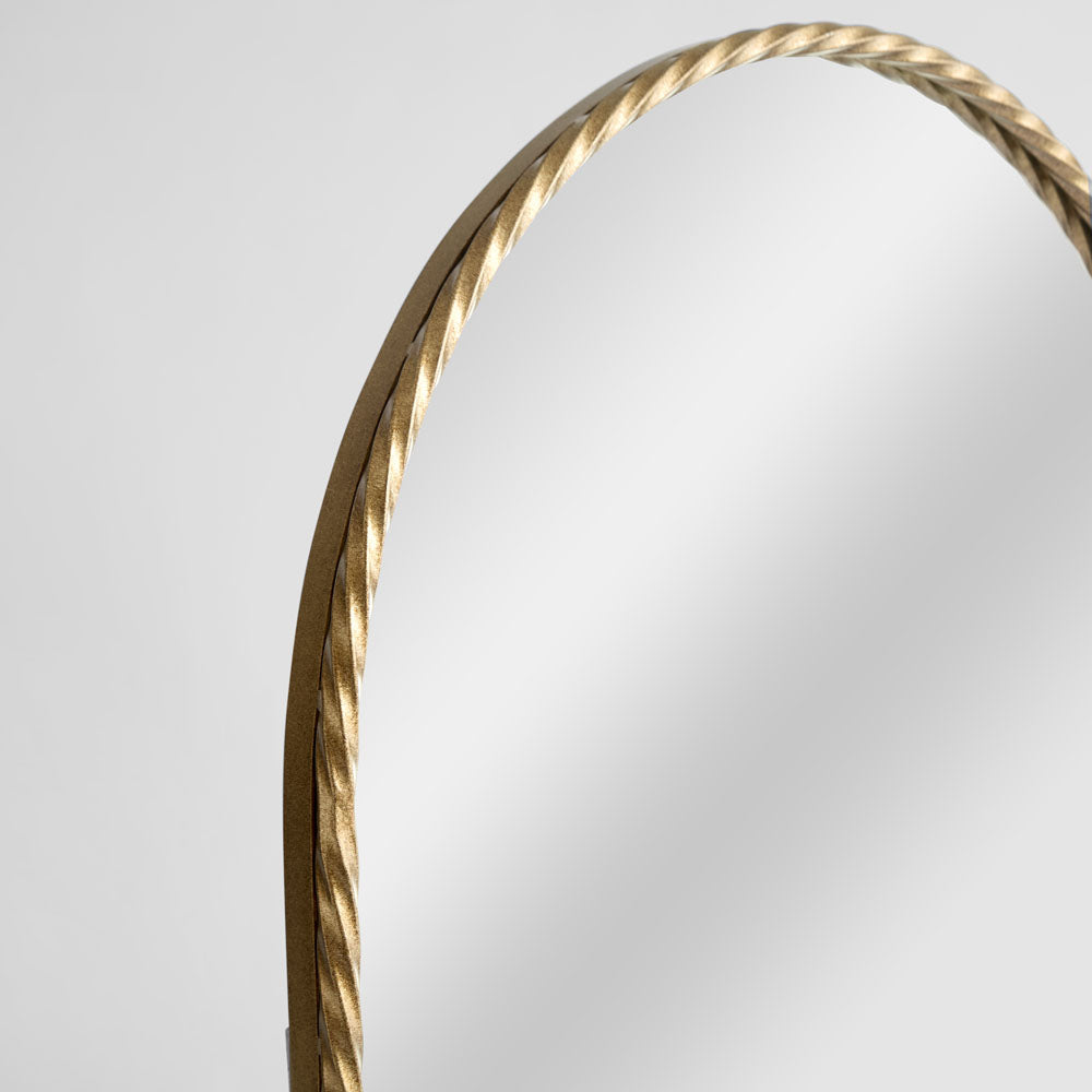 Palais Arched Mirror Gold