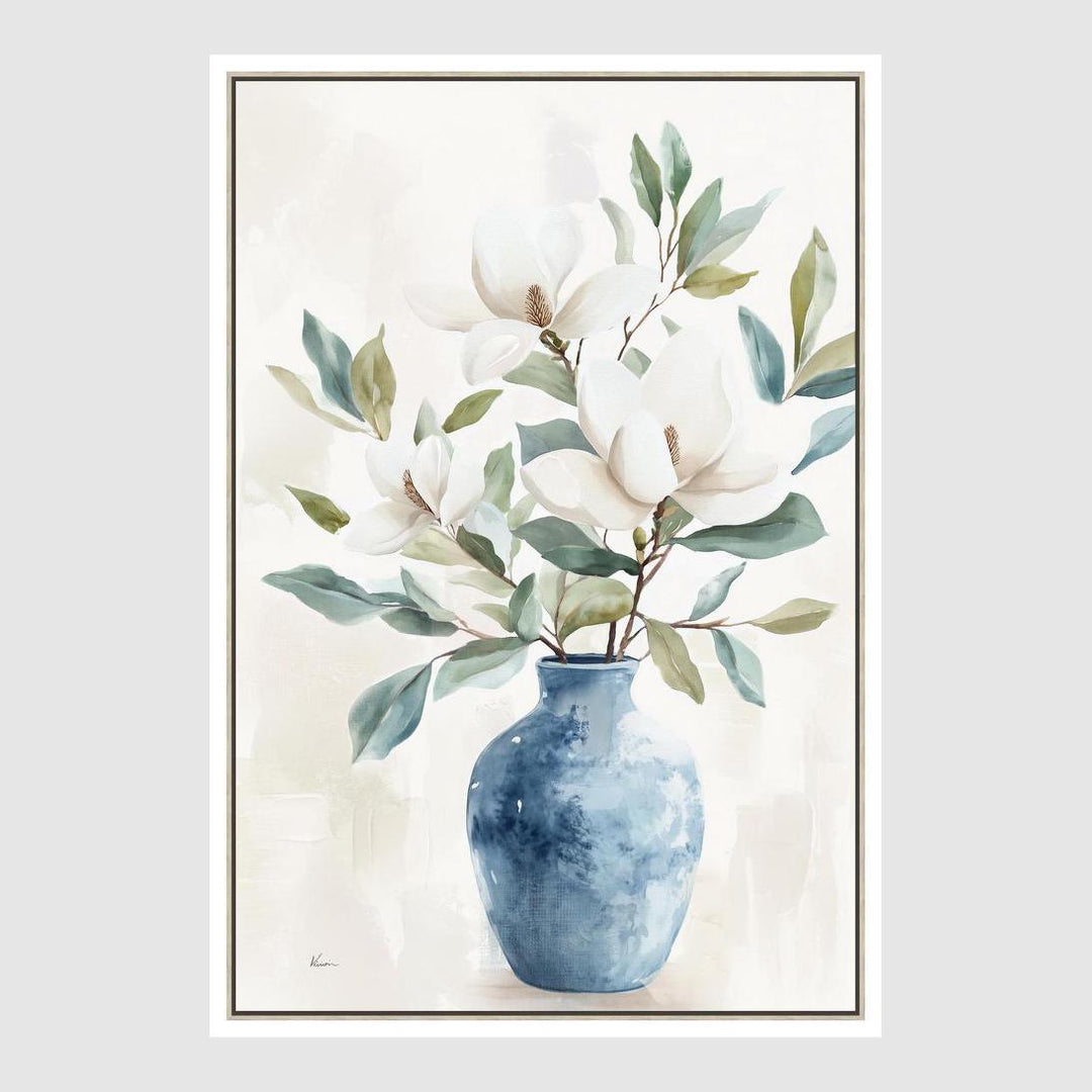 Magnolia Serenity A Wall Art 82.5 x 122.5cm