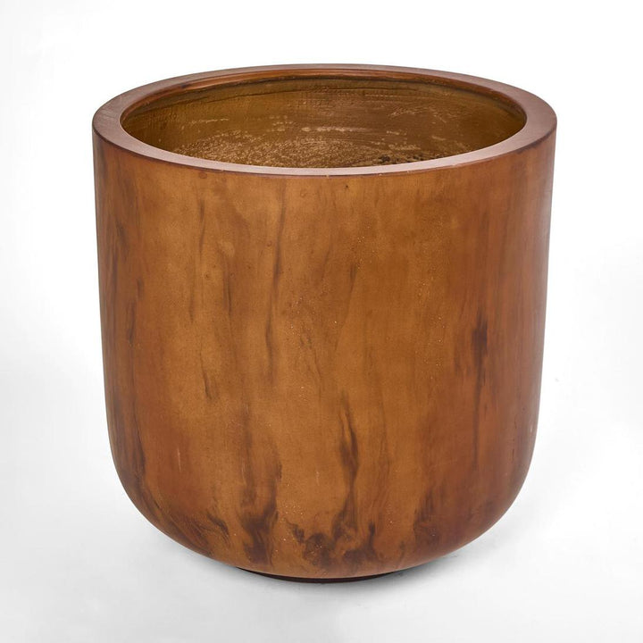 Florian Set of 2 Planter Rust Look