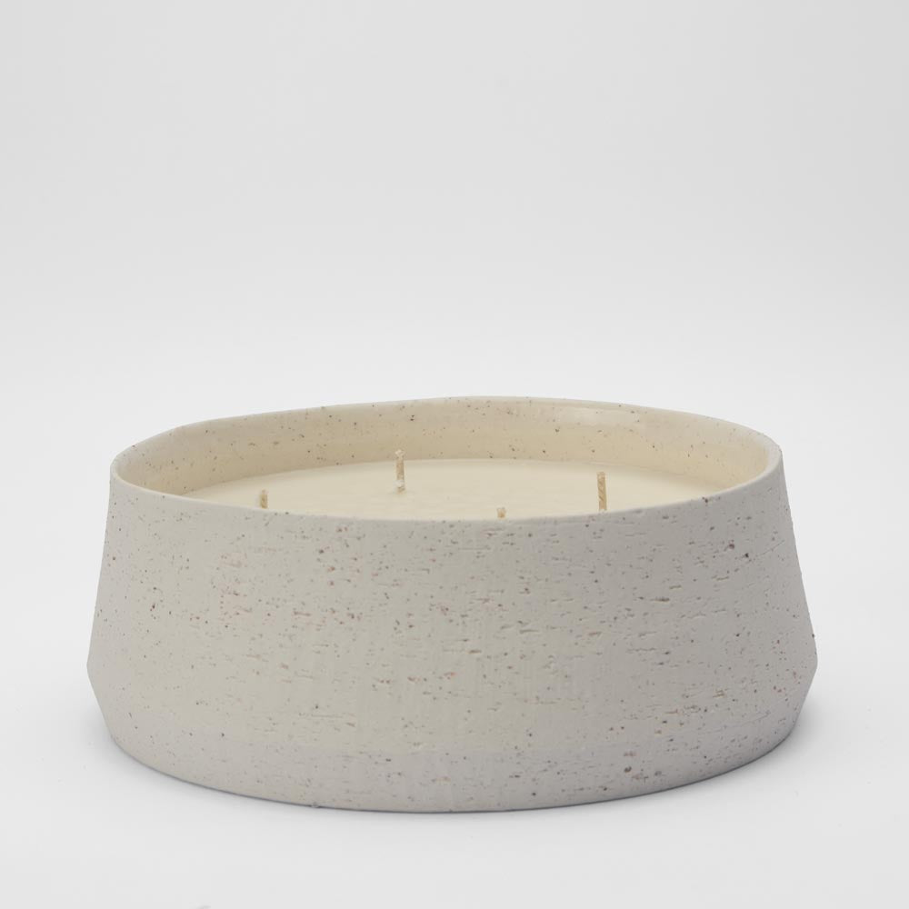 Citronella Note 4 Wick Candle White
