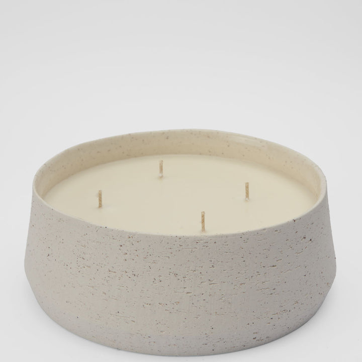 Citronella Note 4 Wick Candle White
