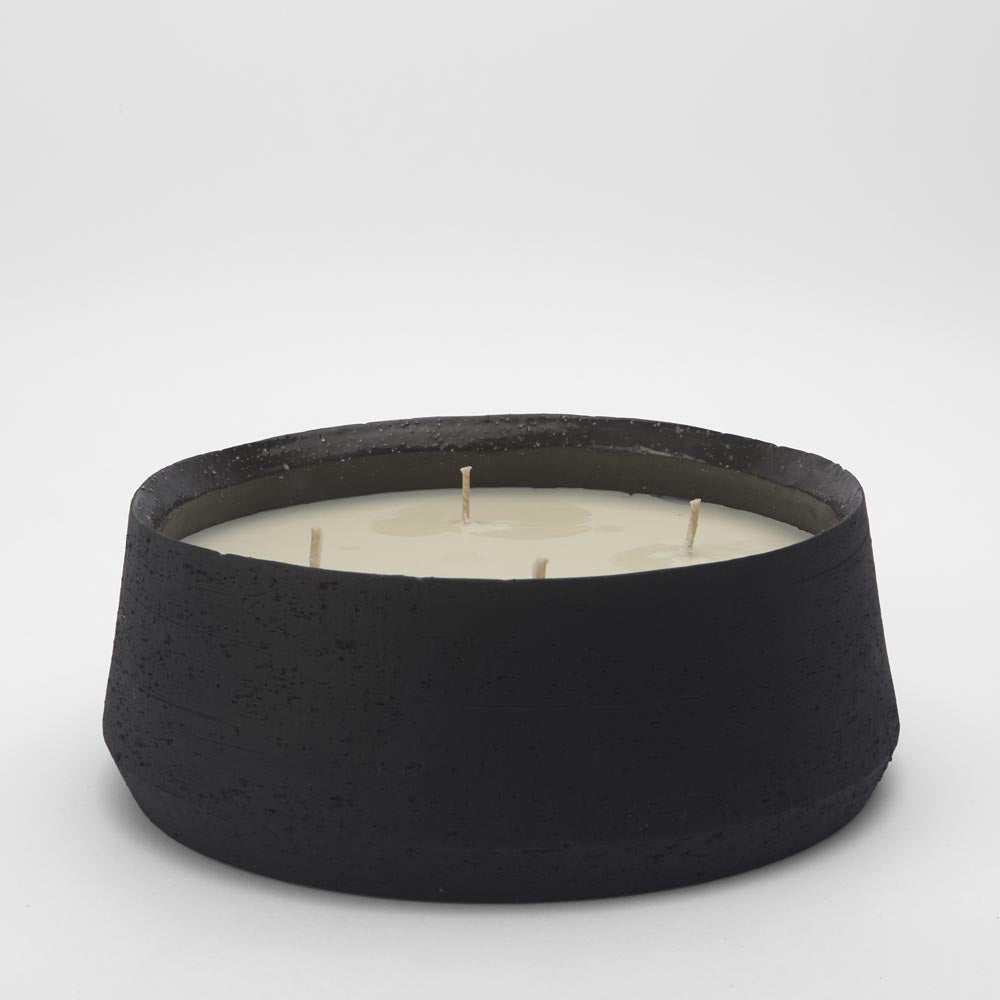 Citronella 4 Wick Candle Black