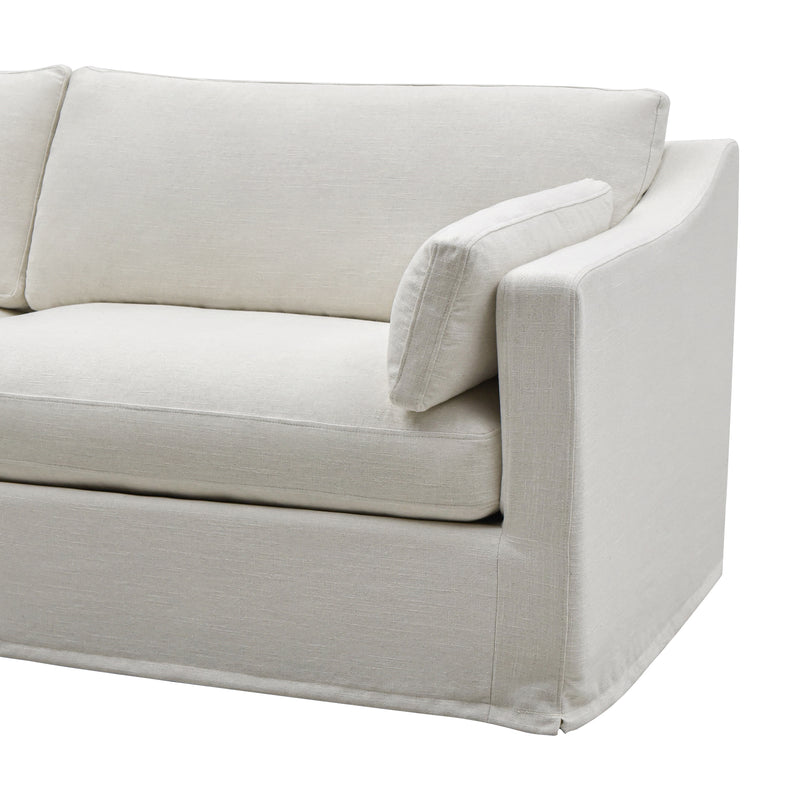 Clovelly Hamptons 4 Seat Sofa Ivory
