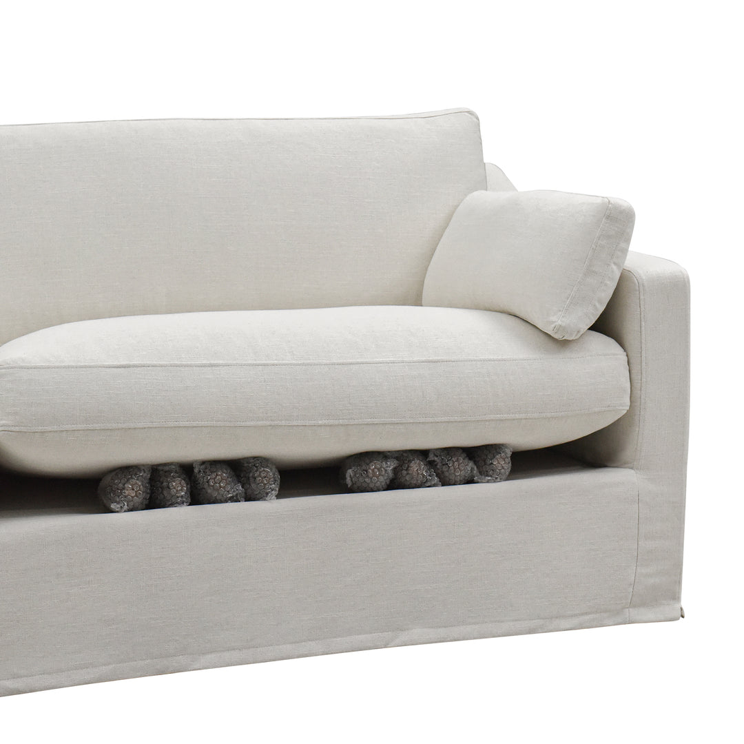 Clovelly Hamptons 4 Seat Sofa Ivory