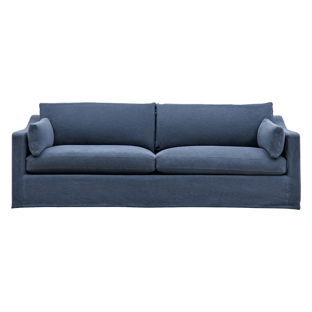 Slip Cover Only - Clovelly Hamptons 4 Seat Sofa Navy