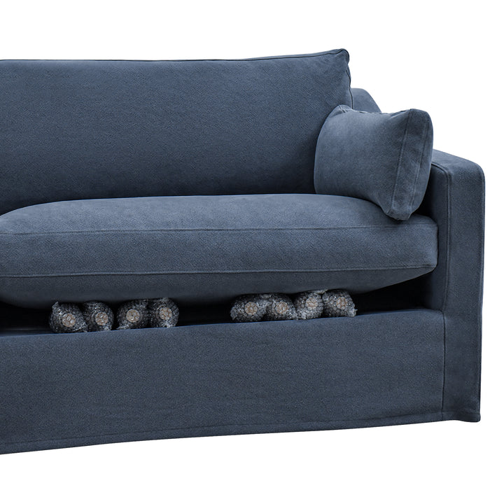 Slip Cover Only - Clovelly Hamptons 4 Seat Sofa Navy