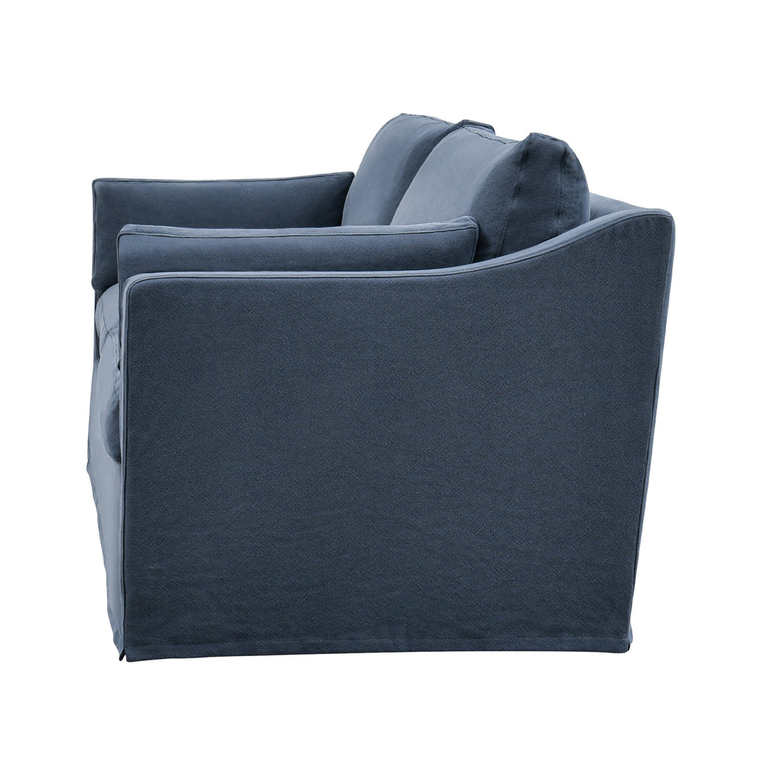 Clovelly Hamptons 2 Seat Sofa Navy