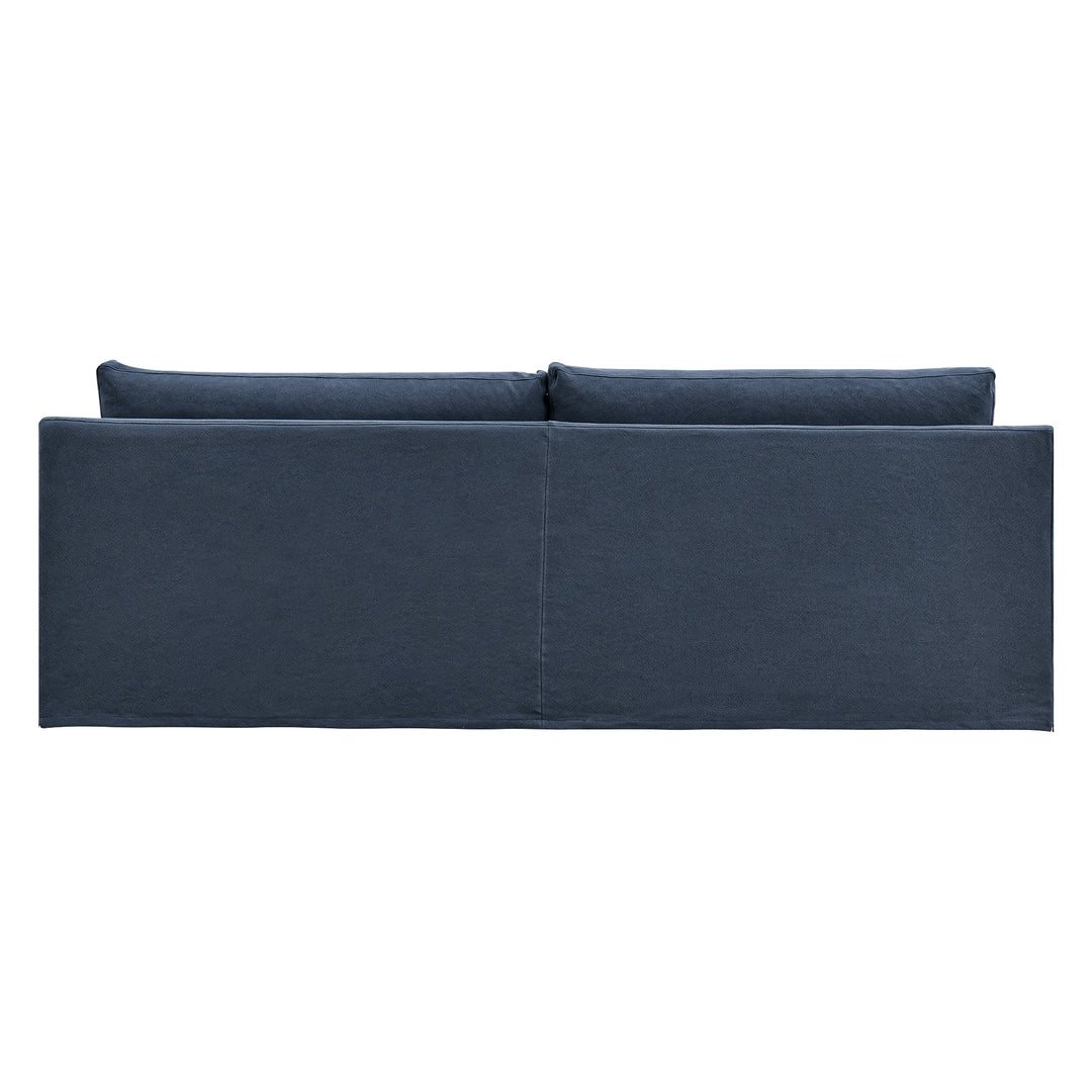 Slip Cover Only - Clovelly Hamptons 4 Seat Sofa Navy